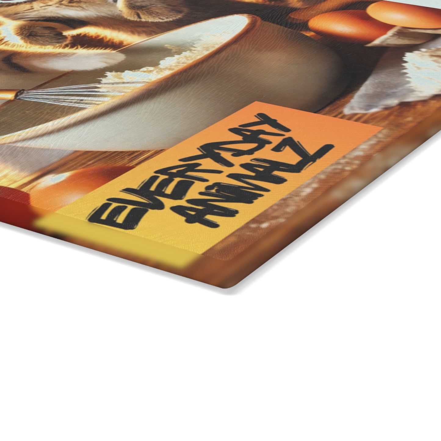 Glass Cutting Board - Cooking together is love, one dish at a time.