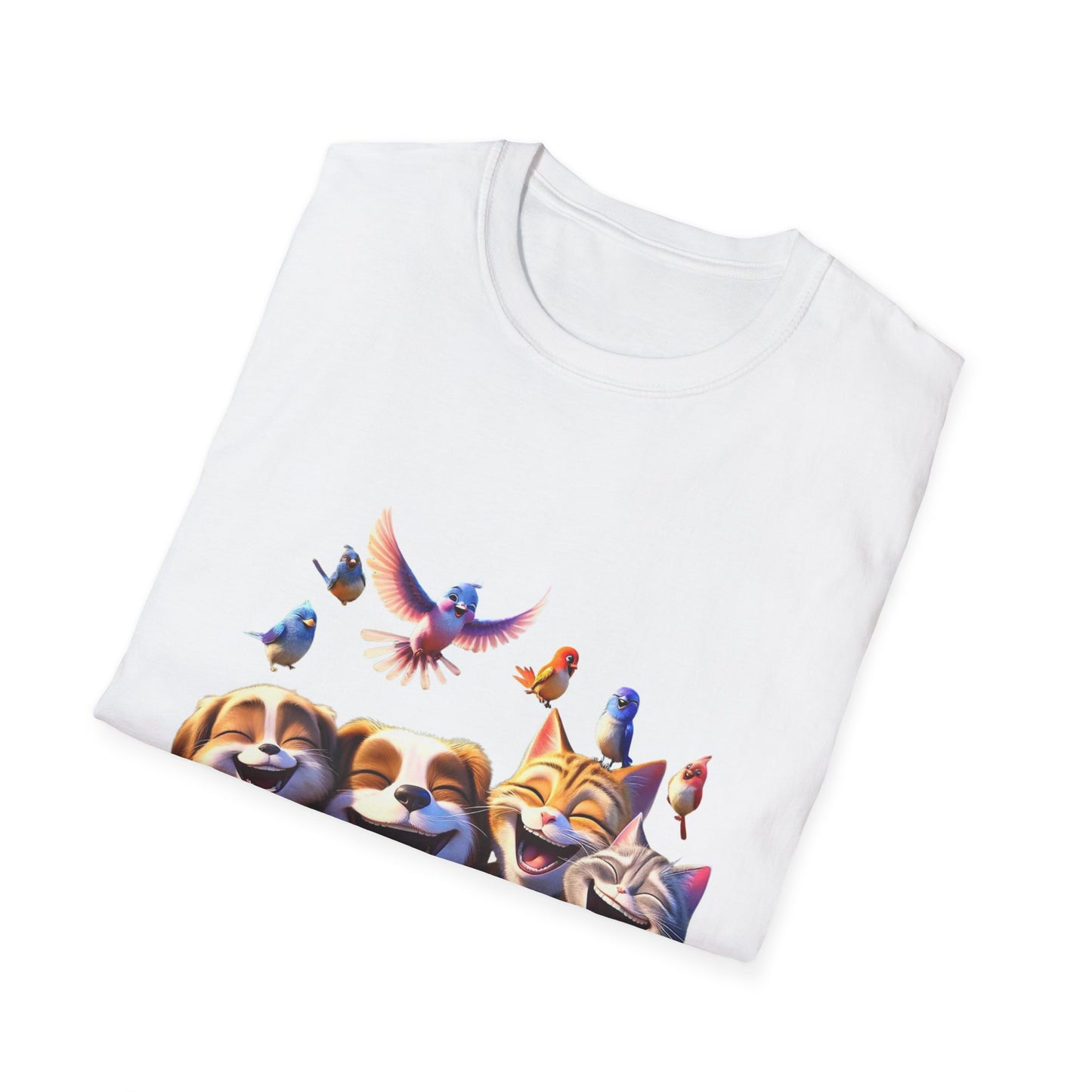 Smile, It's Free Therapy - Unisex Softstyle T-Shirt