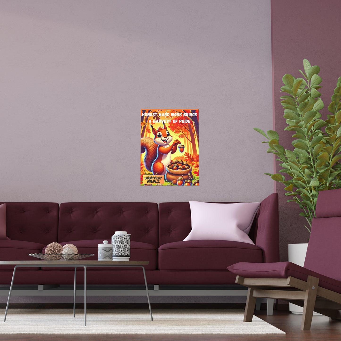 Indoor and Outdoor Silk Posters - Honest hard work brings a harvest of pride