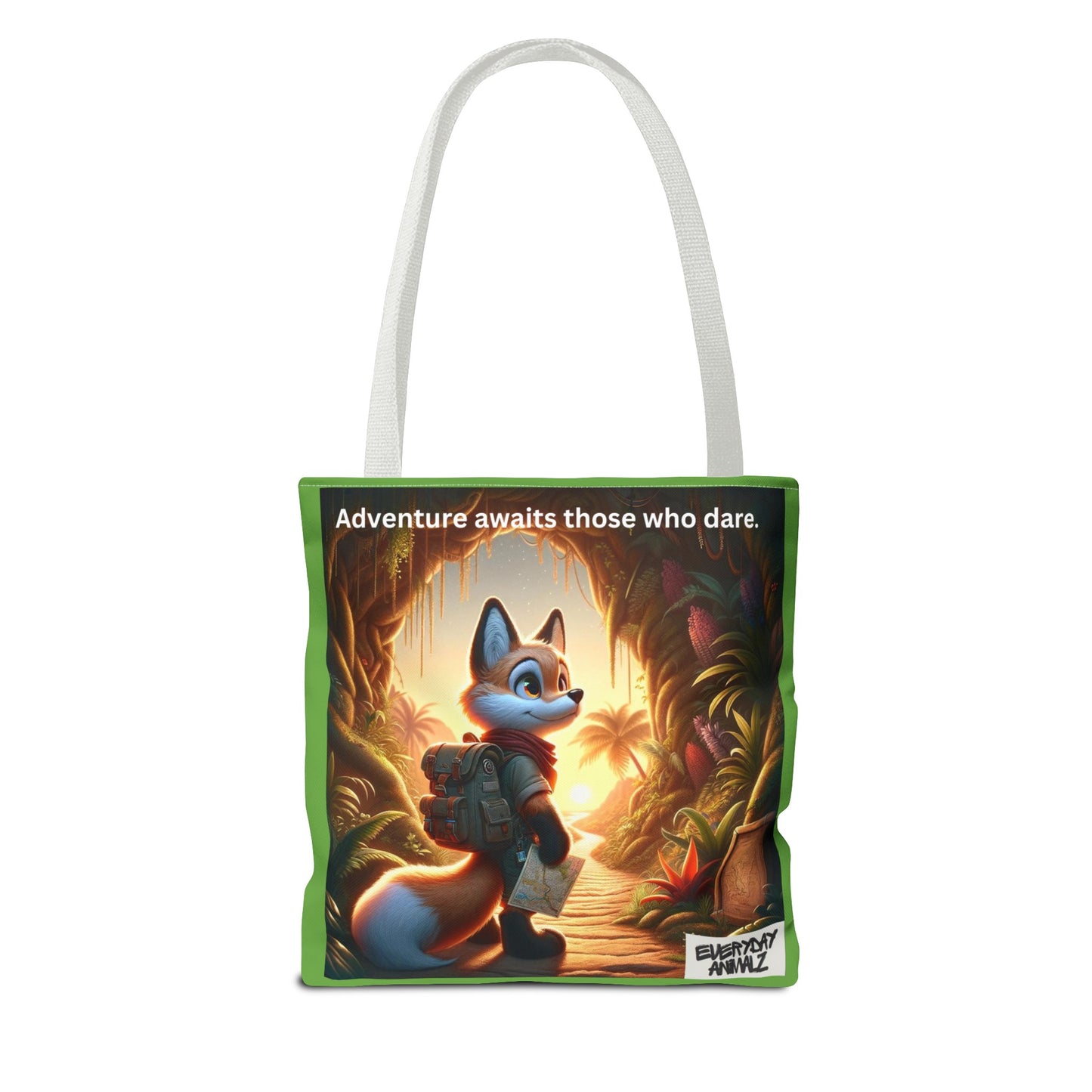 Adventure Awaits Those Who Dare - Tote Bag