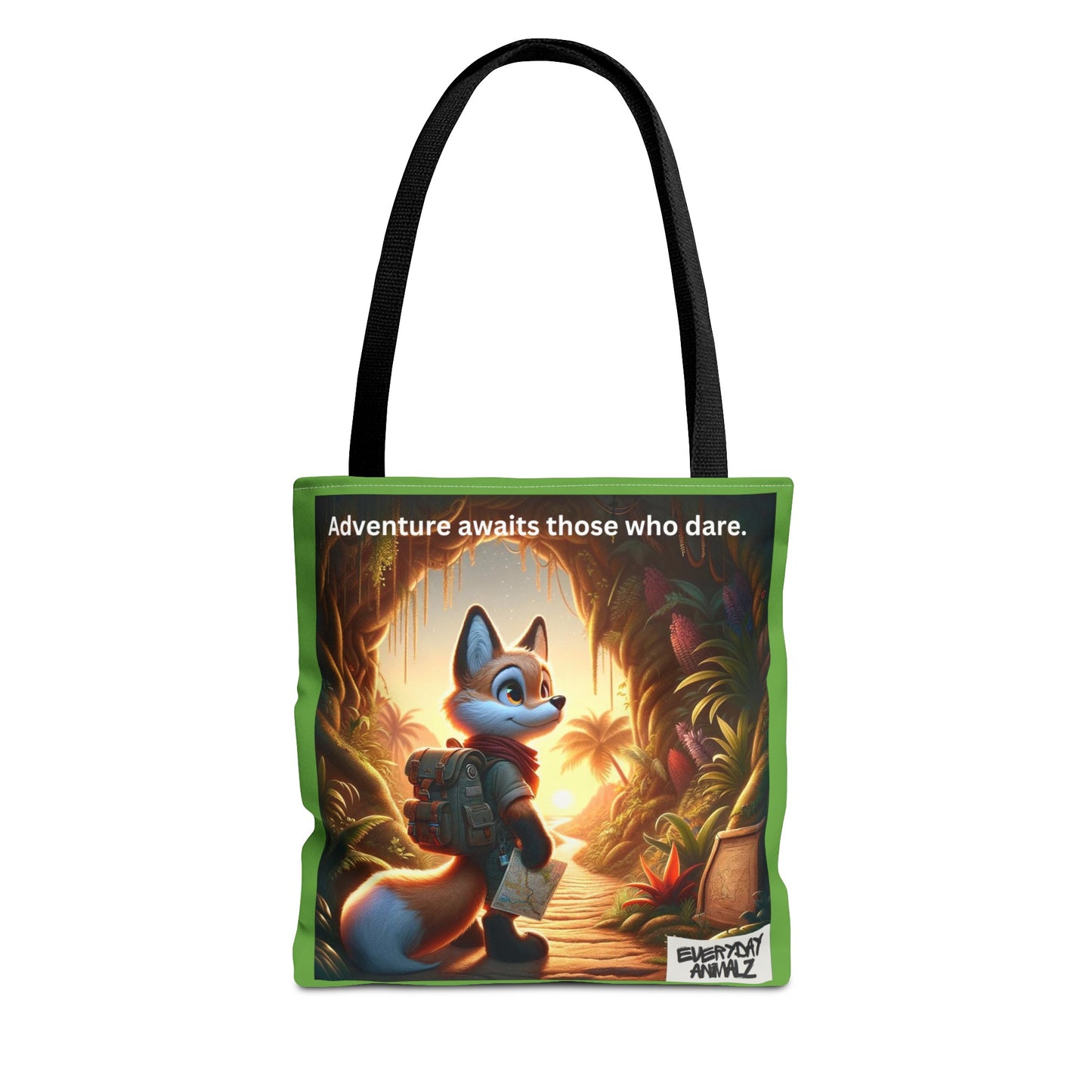 Adventure Awaits Those Who Dare - Tote Bag