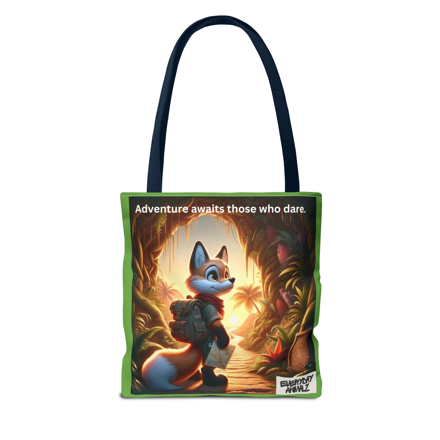 Adventure Awaits Those Who Dare - Tote Bag