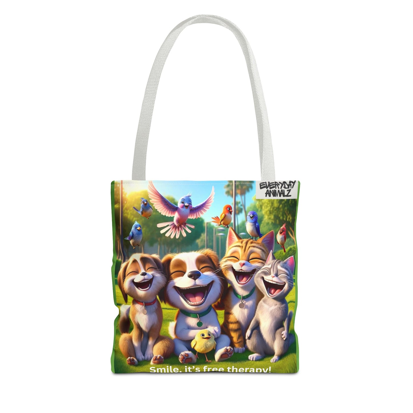 Smile, It's Free Therapy - Tote Bag