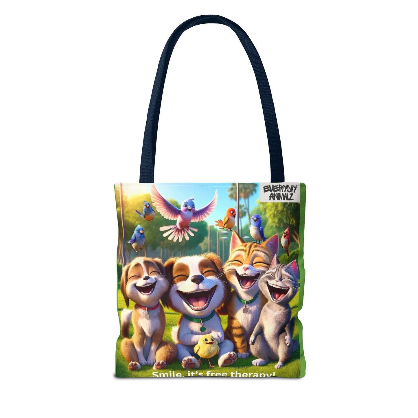 Smile, It's Free Therapy - Tote Bag