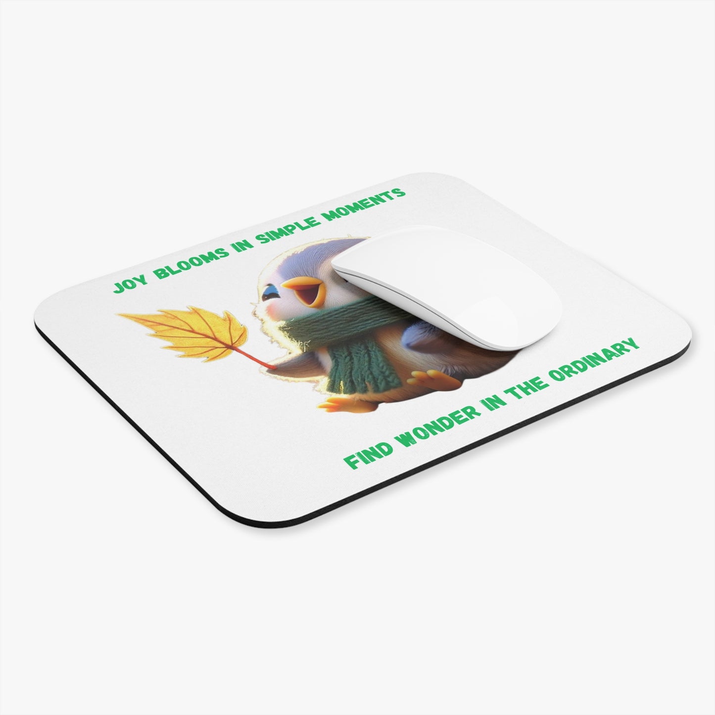 Joy Blooms In Simple Moments - Mouse Pad (Rectangle)