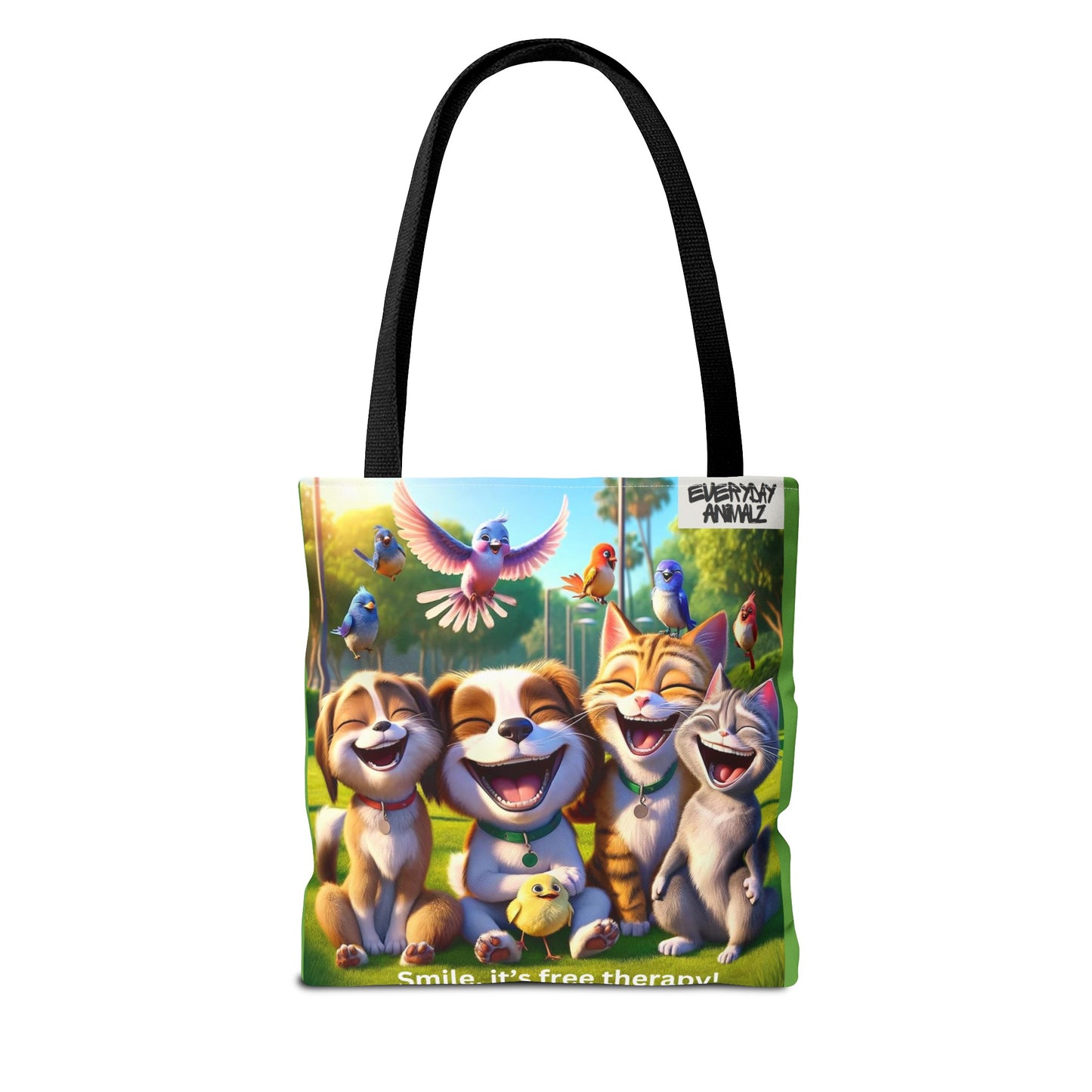 Smile, It's Free Therapy - Tote Bag