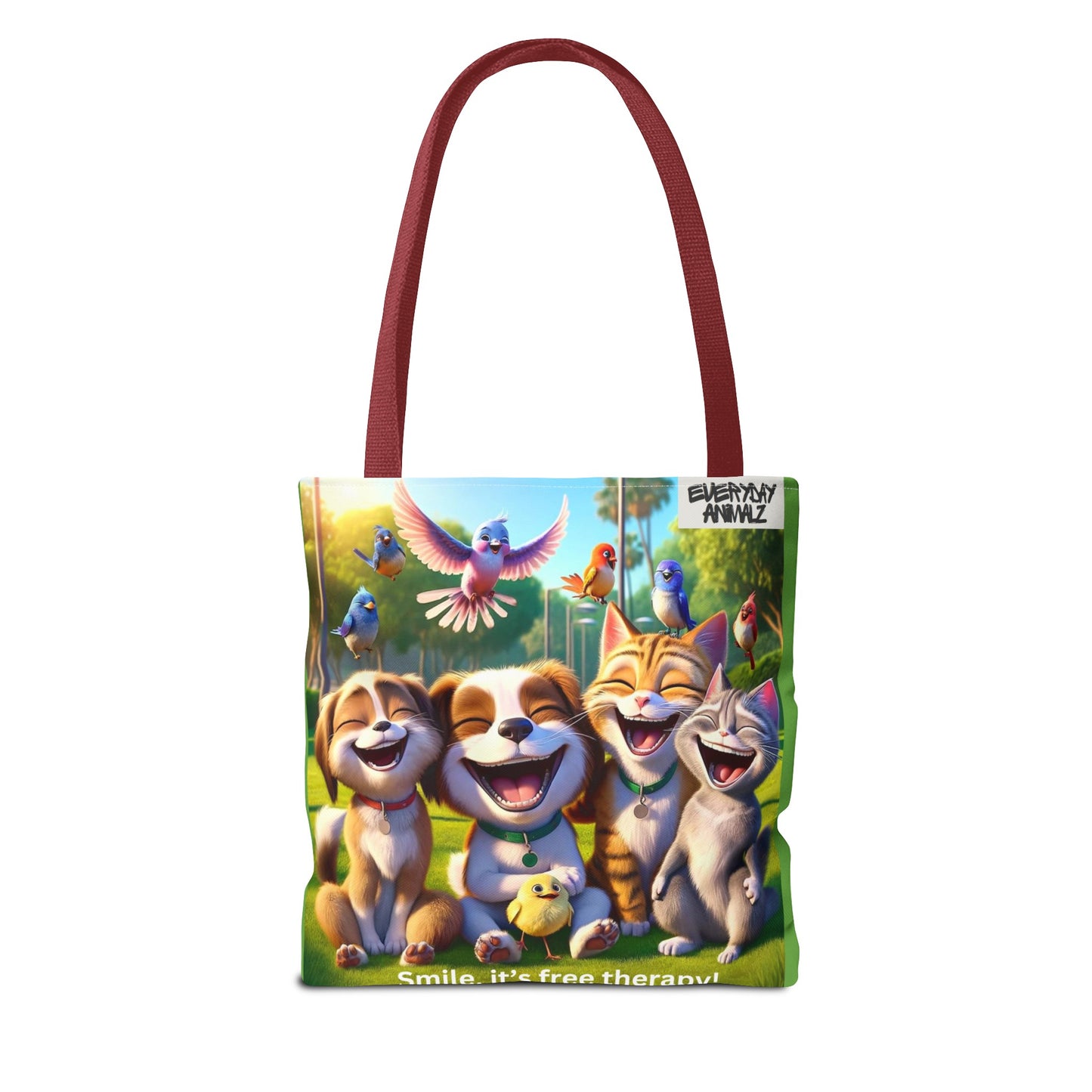 Smile, It's Free Therapy - Tote Bag