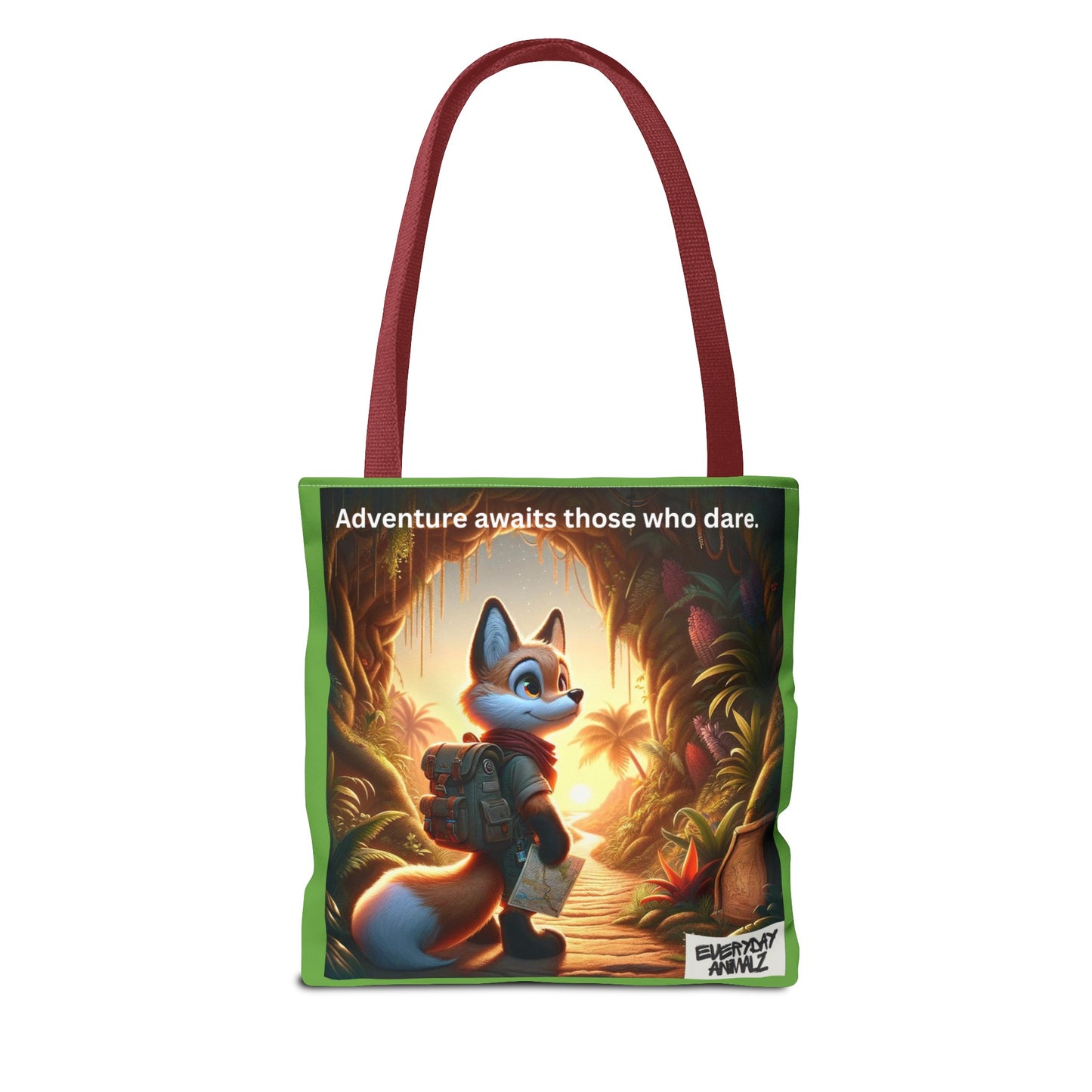 Adventure Awaits Those Who Dare - Tote Bag