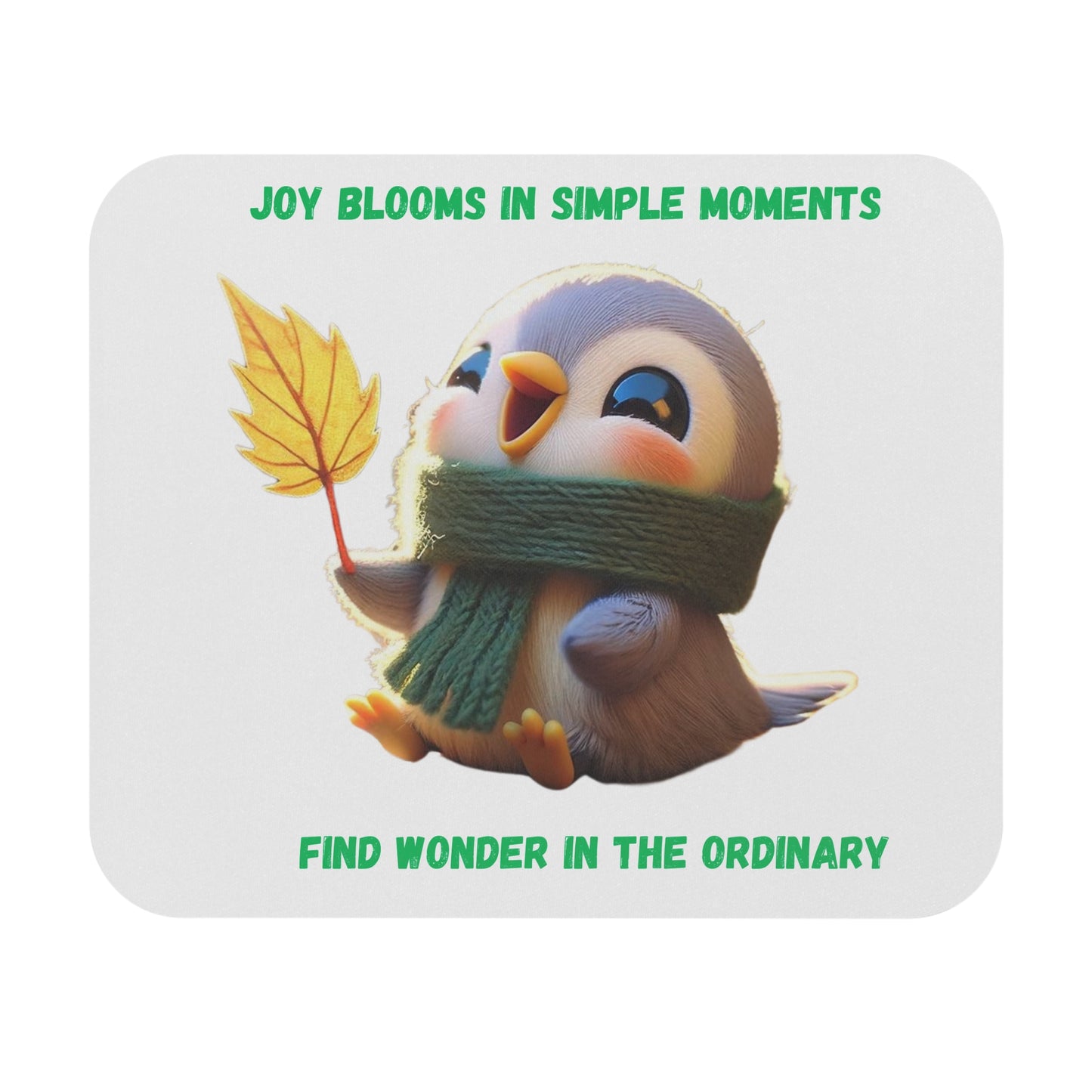 Joy Blooms In Simple Moments - Mouse Pad (Rectangle)