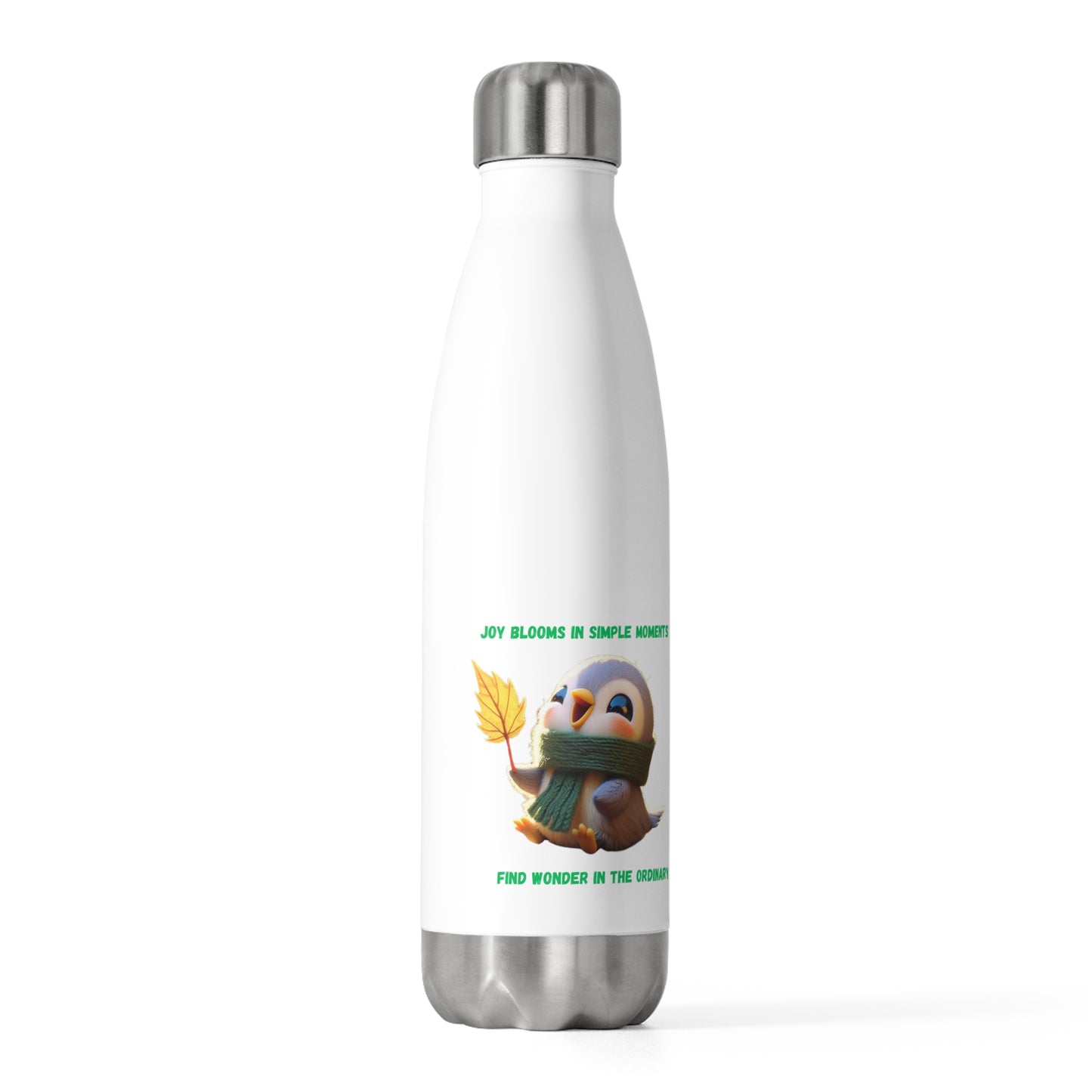 Joy Blooms In Simple Moments 20oz Insulated Bottle