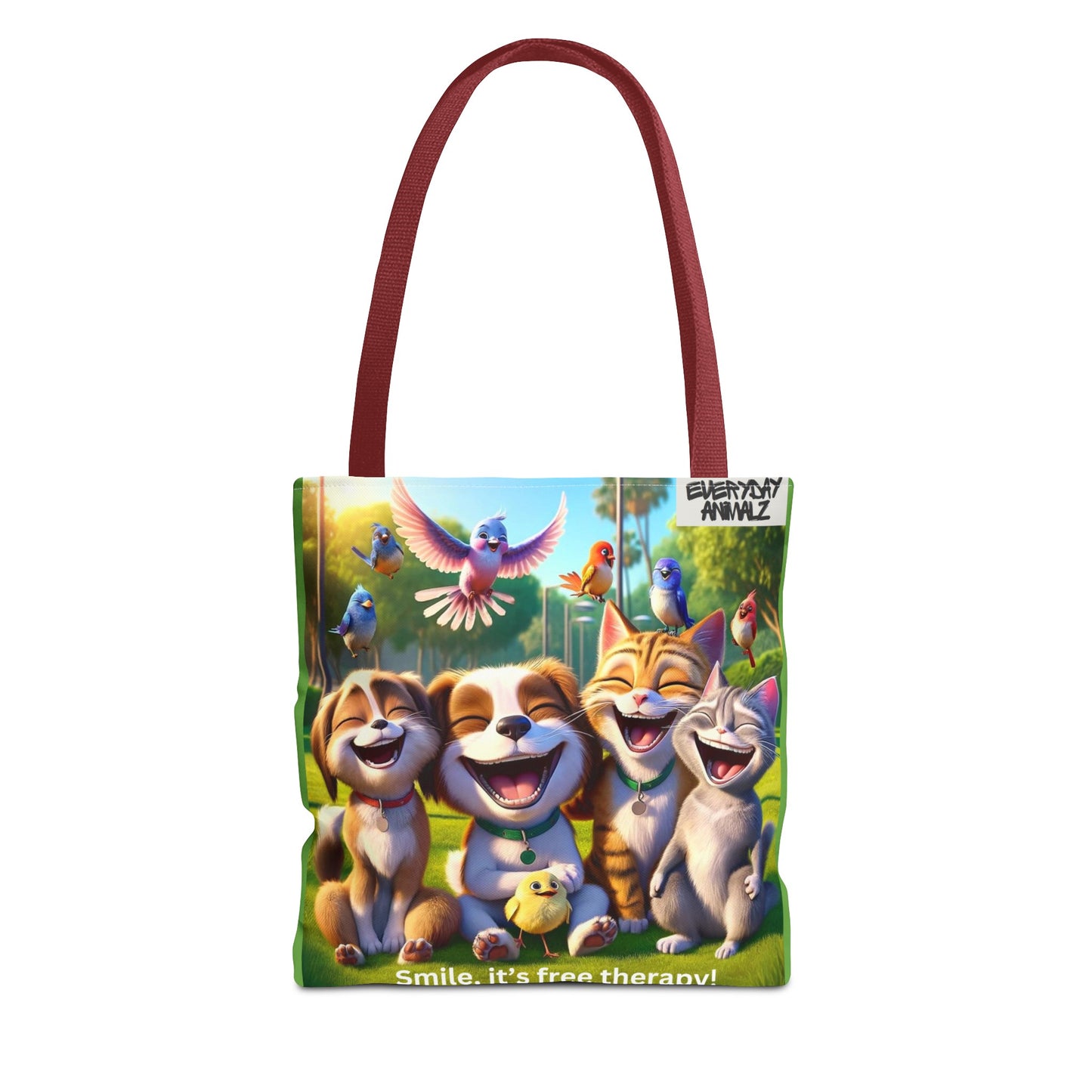 Smile, It's Free Therapy - Tote Bag