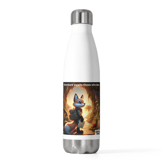 Adventure Awaits Those Who Dare - 20oz Insulated Bottle