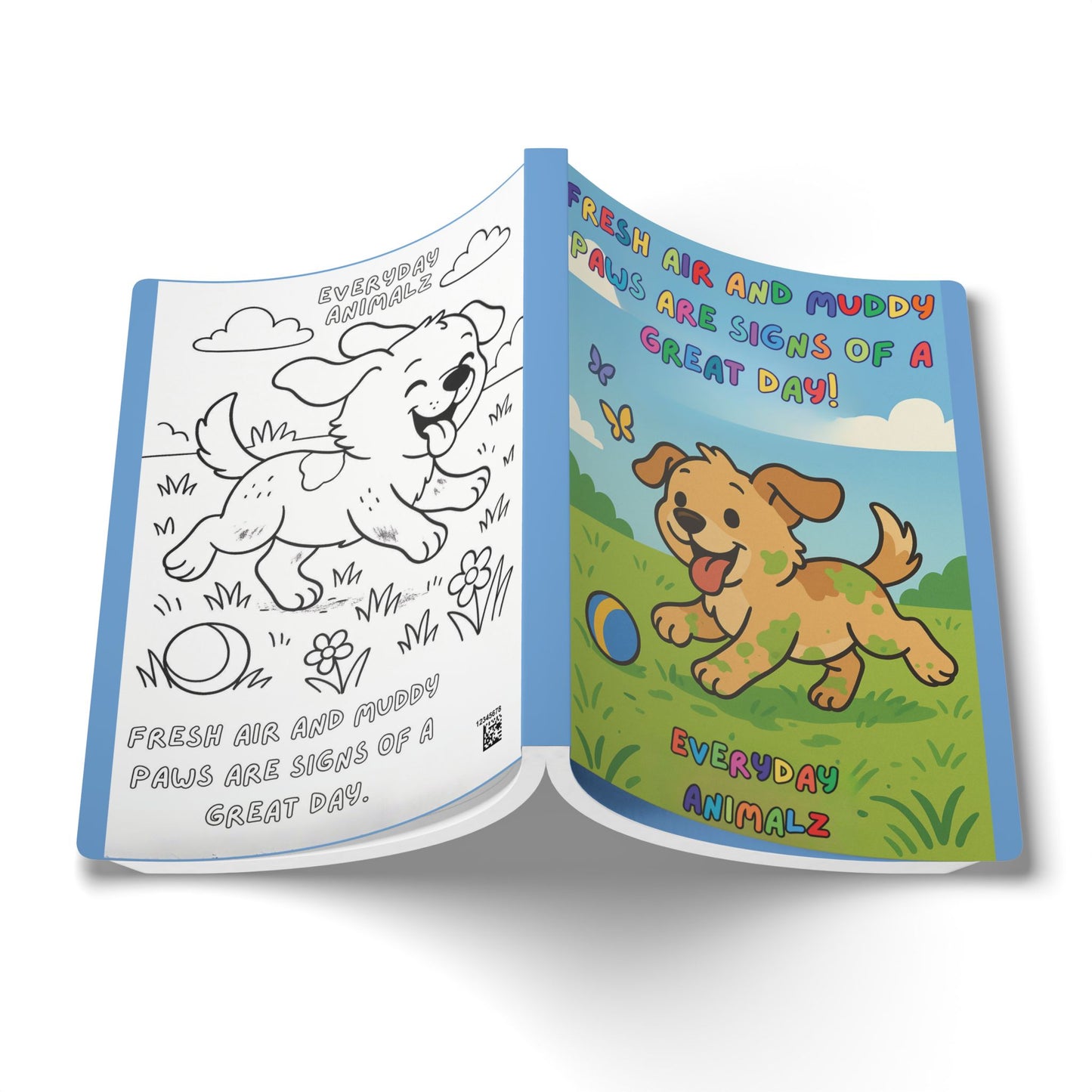 Playful Puppy-Themed Softcover Journal for Animal Lovers, Fun Gift for Kids, Great for School or Personal Use, Cute Writing Companion, [...]